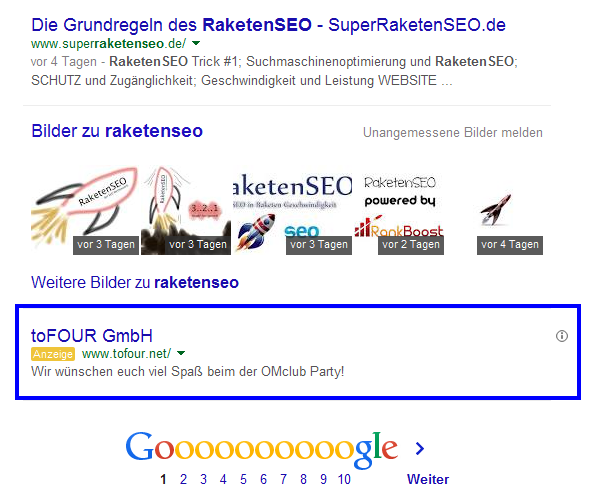 RaketenSEO Adwords